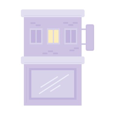 Ticari cephe dış tasarım simgesi oluşturuluyor