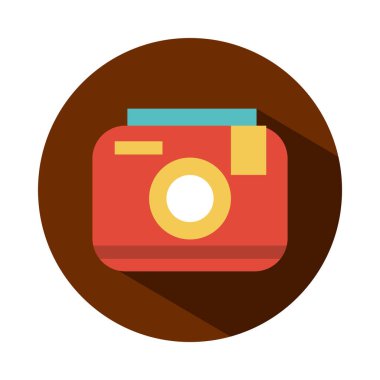 Kamera oyuncağı nesnesi küçük çocukların oynaması için, blok ve düz stil çizgi film