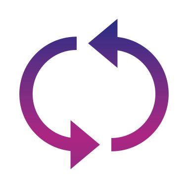 ok simgesi şekil işaretçisi ilerleme eğimini yeniden yükle