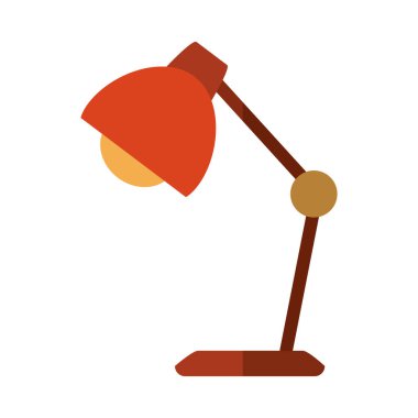 masa lambası süsleme düz gölge simgesi