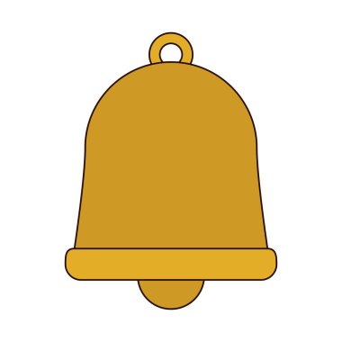 Altın çan süsleme satırı ve biçim simgesi