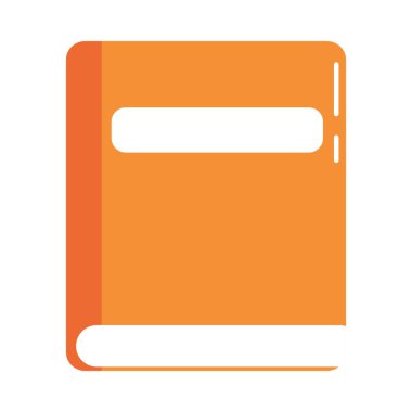 Okul eğitimi tedarik kitabı öğrenme düz biçim simgesi