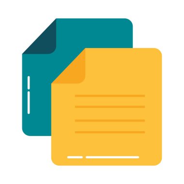 okul eğitimi desteği kağıt belge düz biçim simgesi