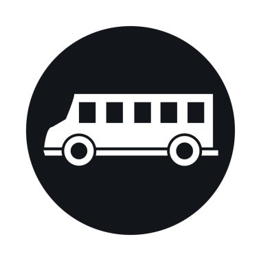 araba modeli taşıma aracı bloğu ve düz biçim simgesi tasarımı