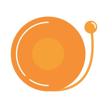 Kapı alarm ögesi düz biçim simgesi