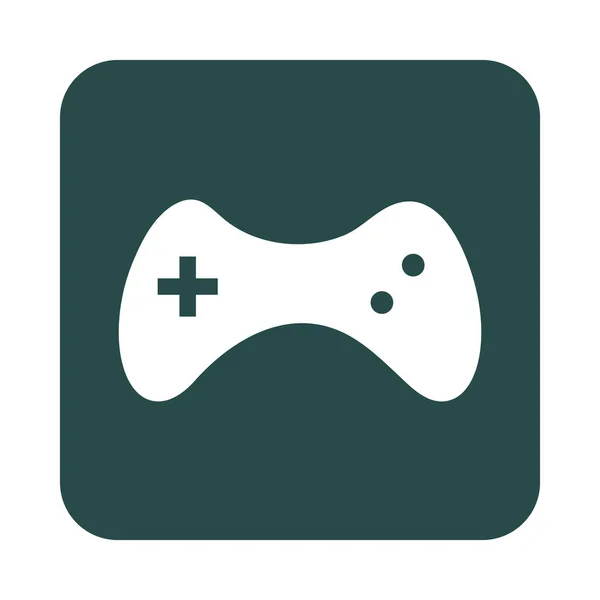 Mobilní aplikace video hra tlačítko webové menu digitální plochý styl ikona — Stockový vektor