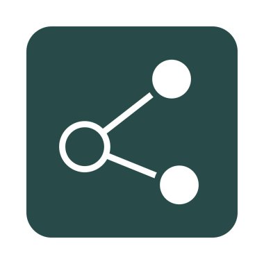 mobil uygulama paylaşımı içeriği web düğmesi menüsü dijital düz biçim simgesi