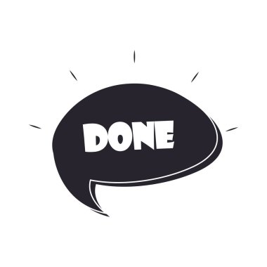 argo baloncukları, konuşma balonu beyaz arkaplan üzerinde kelime, siluet simge biçimi