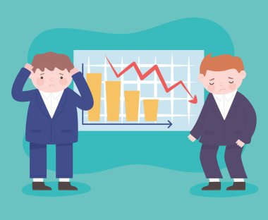 İflas eden mutsuz işadamları mali ok iş krizine düştü