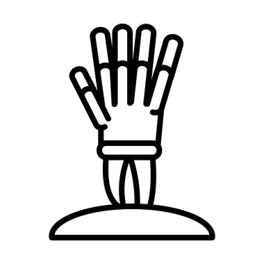 Cadılar Bayramınız kutlu olsun, iskelet el zemin numarası ya da parti kutlama ikonu tasarımı