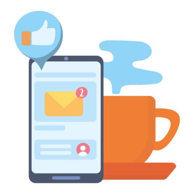 Akıllı telefon sohbet iletisi sosyal ağ iletişimi ve teknolojileri gibi