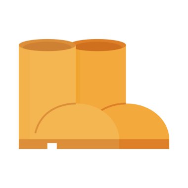 Çizmeler çalışma ekipmanı moda simgesi tarzı