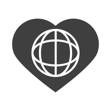 İnsan hakları günü, siluet ikon tasarımı.