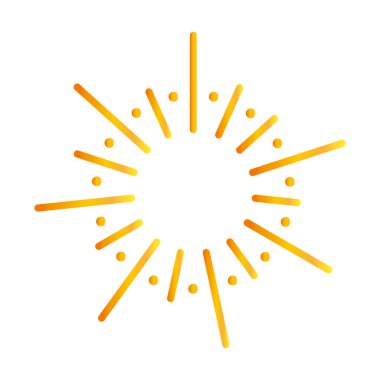 soyut doğrusal noktalı şekil dekorasyonu gradyan biçim ikonu vektörü