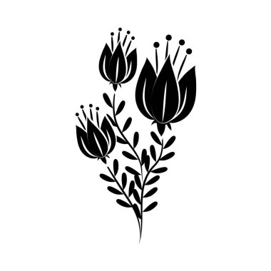 Minimalist dövme çiçekleri narin bitki silueti sanatı bırakır