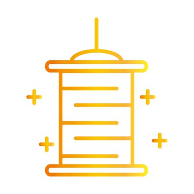 hafif fener süsleme gradyan biçim simgesi