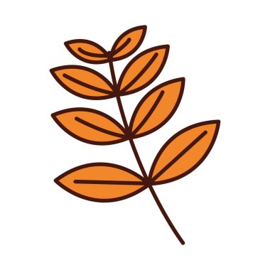 Buğday dalı tahıl hasat hattı ve simge doldur