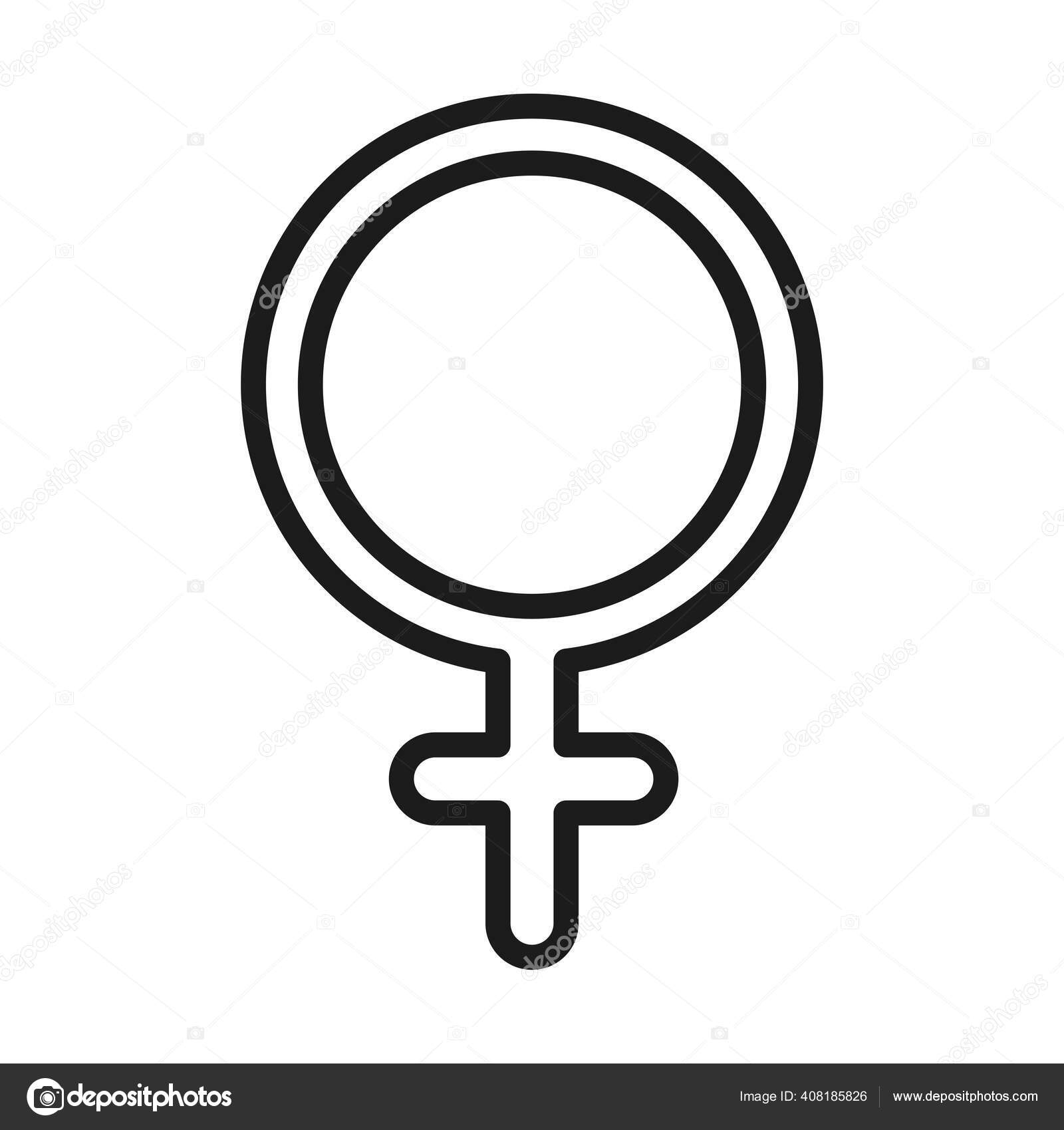 フェミニズム運動のアイコン シンボルの女性の権利ピクトグラムラインスタイル ストックベクター C Stockgiu フェミニズム運動のアイコン シンボルの女性の権利ピクトグラムラインスタイル ストックベクター C Stockgiu