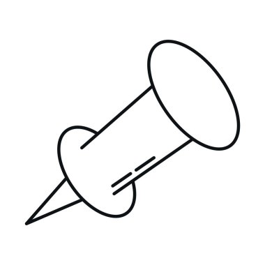 Okula geri dönün, temel eğitim hattı simgesi biçiminde pin arzı tuşuna basın