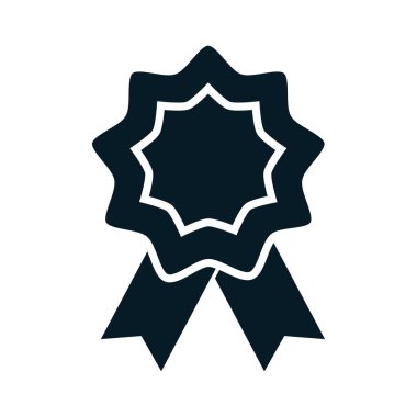 ABD seçimleri, Rosette bayrağı dekorasyonu, siyasi seçim kampanyası siluet tasarımı