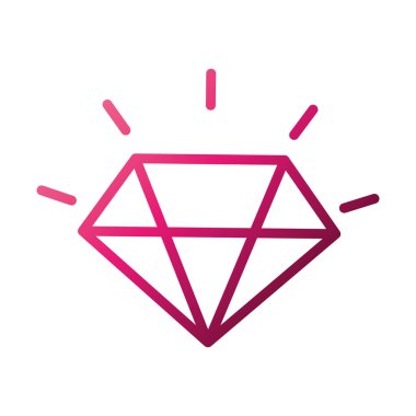 Elmas lüks mücevher gradyan stili