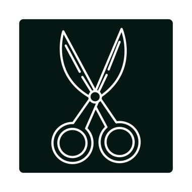 Okula geri dön, makas ilköğretim bloğunu ve satır simgesini tedarik et