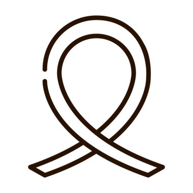 kurdele farkındalığı kampanya destek hattı simgesi