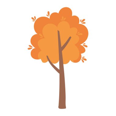 ağaç bitkisel yaprak doğa izole simge biçimi