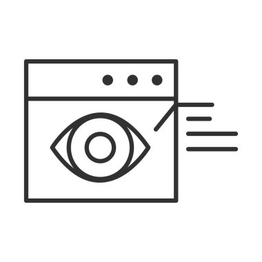 veri analizi, finansal işletme web sitesi gözlem çizelgesi simgesi