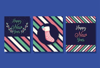 Mutlu yıllar, tebrik kartları, çoraplar, çiçekler, kutlama partileri.