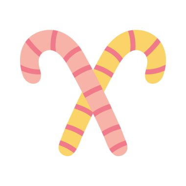 şeker kamışı nane şekeri izole tasarım ikonu