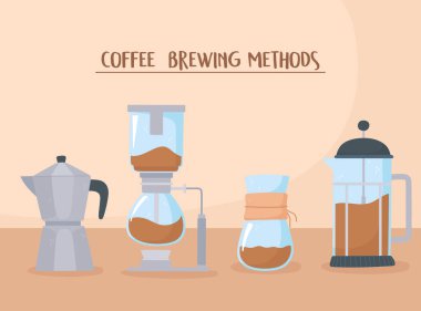 Kahve demleme yöntemleri moka pot French drip ve filtre ile farklı stil