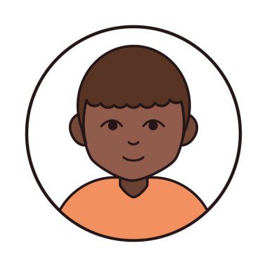 Hindu çocuk çizgi film karakteri, yuvarlak çizgi simgesi