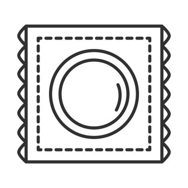 cinsel sağlık, doğum kontrol kondom hattı simgesi