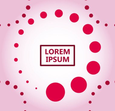 kırmızı noktalı arkaplan soyut şekiller dekorasyon