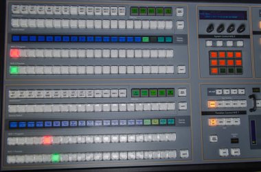 Fotoğraf Video ve ses kontrol Danışma, karıştırma televizyon yayıncılığı