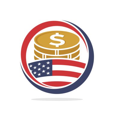 Finansal Yönetim, Amerikan Uyruk ruhu ile kavramsallaştırma simge tasarlamak.