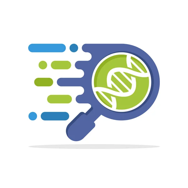 Vector Illustration Icon Concept Dna Analysis System Application — Stock Vector