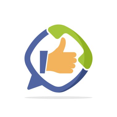 En iyi müşteri hizmetleri konseptiile vektör illüstrasyon simgesi