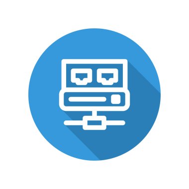 Proxy sunucusu için vektör çizim simgesi