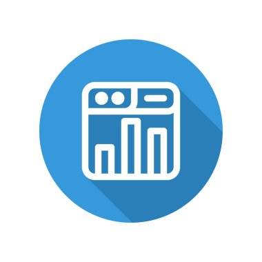 Web trafiği için vektör çizim simgesi