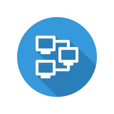 Intranet için vektör çizim simgesi