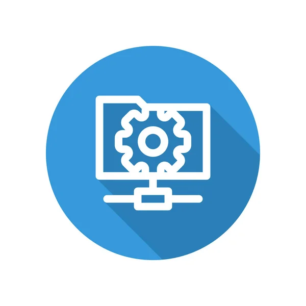 Ikona Ilustracji Wektorowych Dla Usługi Active Directory — Wektor stockowy