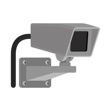 Cctv kamera için illüstrasyon simgesi