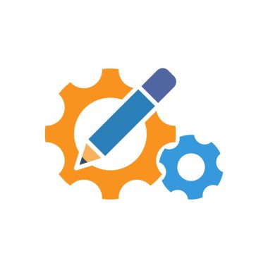 Makine mühendisleri için İllüstrasyon simgesi