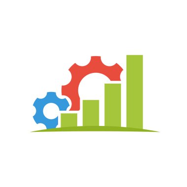 İş ilerleme geliştirme kavramı ile İllüstrasyon simgesi