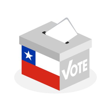 Şili devlet bir arada seçim oy sandığı 