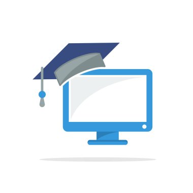 Online Eğitim erişim kavramı ile illüstrasyon simgesi
