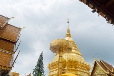 Chiang Mai Tayland Doi suthep Tapınağı