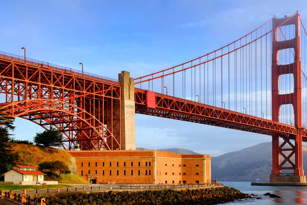 Görünümü Golden Gate Köprüsü San Francisco Kaliforniya Abd — Stok fotoğraf
